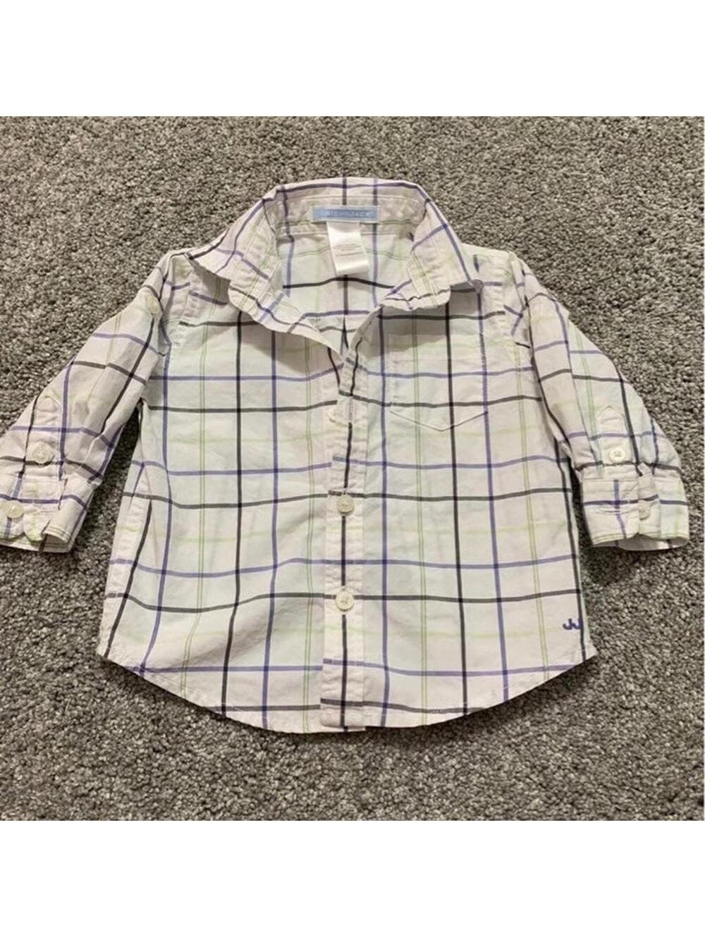 Janie and Jack Baby Boys Button Down Shirt size 3-6 months